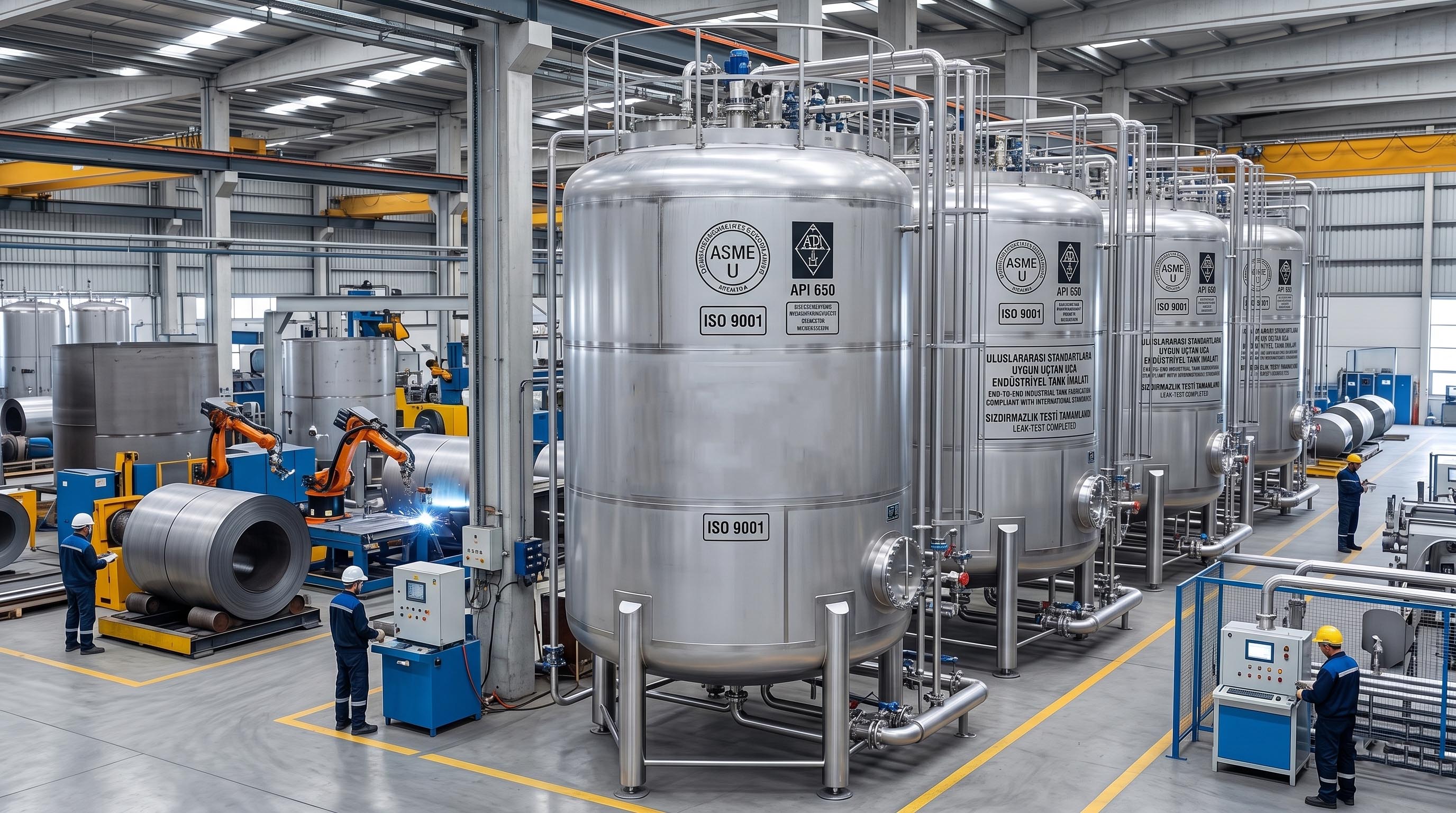 Proses ve Depolama Tankları İmalatı